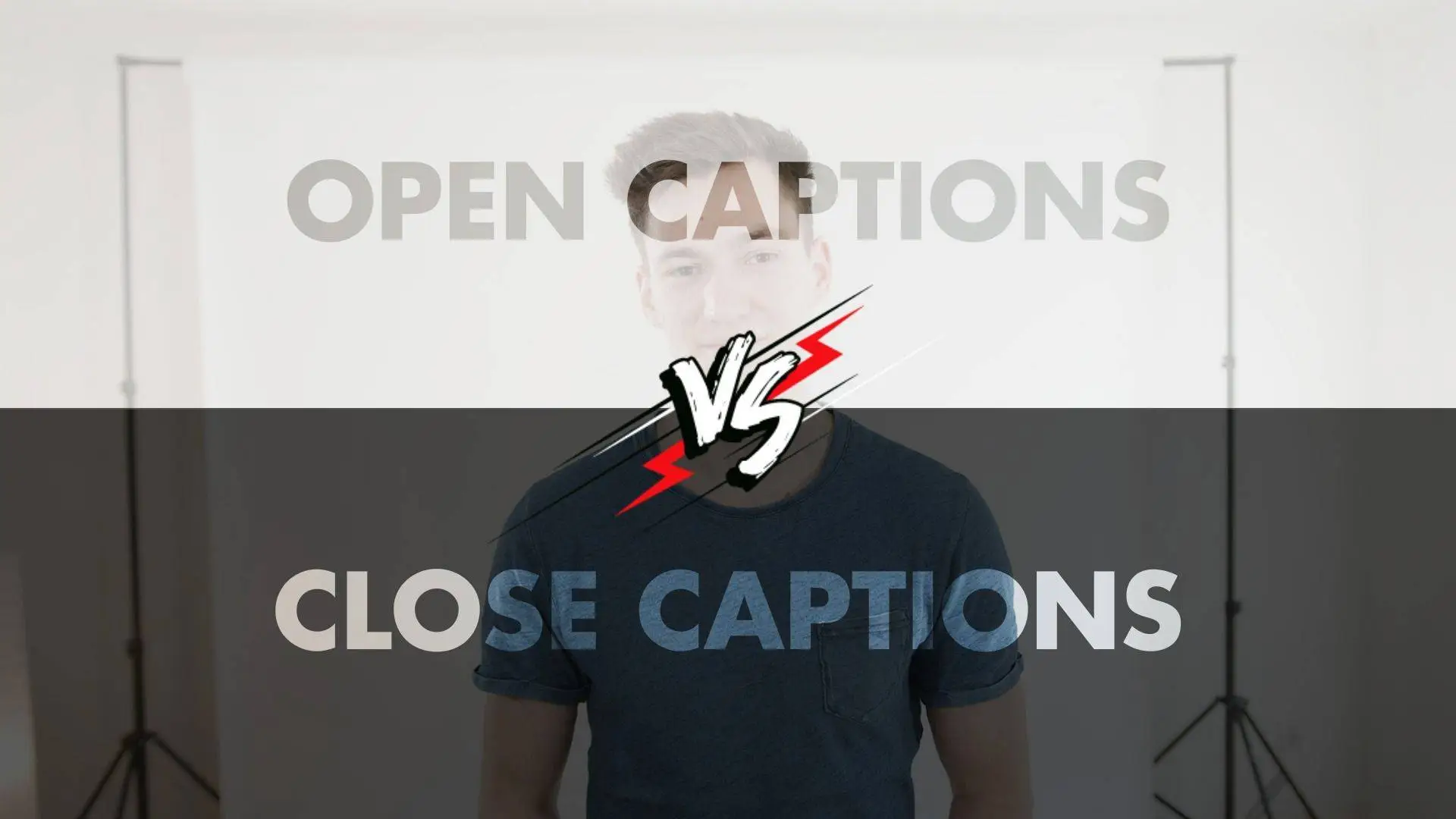 Open vs Close Captions Videographer Tips