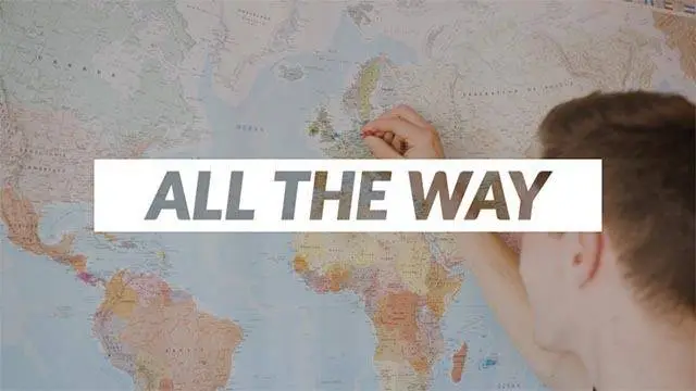 All The Way - Motto - pointing a map