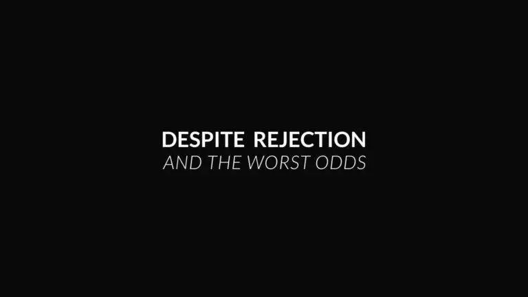 Despite rejection poem roll the dice