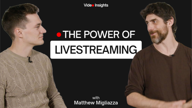 Interview on Professional Livestreaming two persons