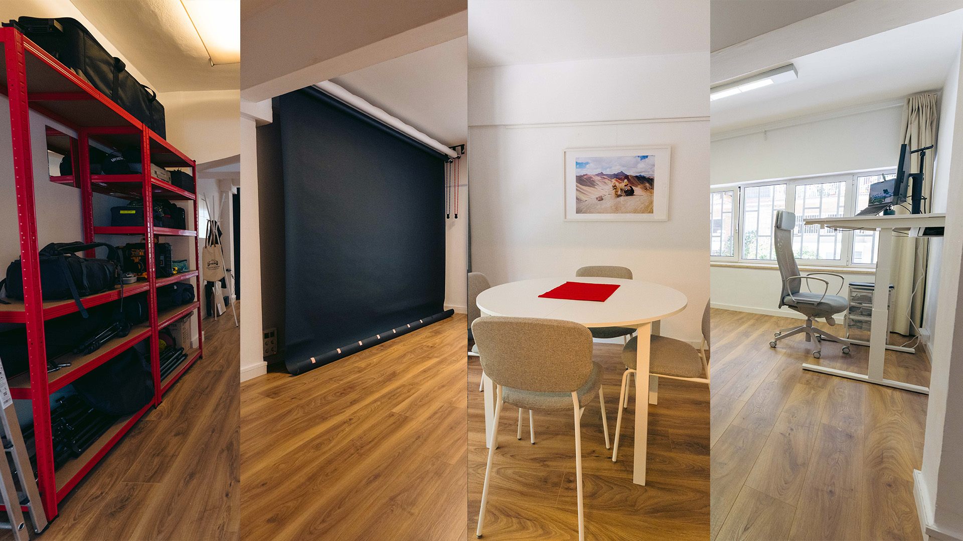 4 Bilder des Videostudios von Joffrey in Barcelona